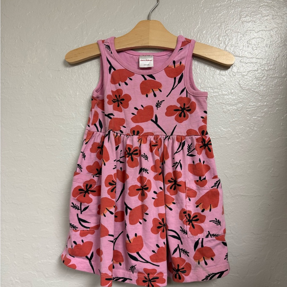 $23 ADD ON hanna andersson sleeveless floral dress 3T Zara Rylee + Cru Baby Gap